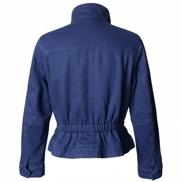 G Star RAW Women Arc Pilot 3D Padded Jacket Dark Wash Denim XS Small NWT $210 - Picture 5 of 14